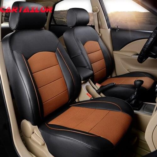 CARTAILOR Custom Leather Car Seat Cover Set for Acura rdx Automobiles Seat Covers Cars Seats Cushion Support Auto Seat Protector