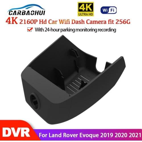 New ! 4K Car DVR Wifi Video Recorder Dash Cam Camera Control by Mobile Phone App HD 2160P For Land Rover Evoque 2019 2020 2021