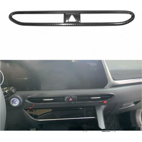 Fit For Hyundai Sonata 2020 Car Center dashboard AC Outlet frame Trim Cover ABS Car-Styling Sticker