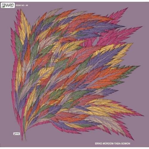 REYYAN SILK OYALIK WRITING (NEW QUALITY)-DESEN-19 - RENK-69