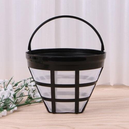 Replacement Coffee Filter Reusable Refillable Basket Cup Style Brewer Tool