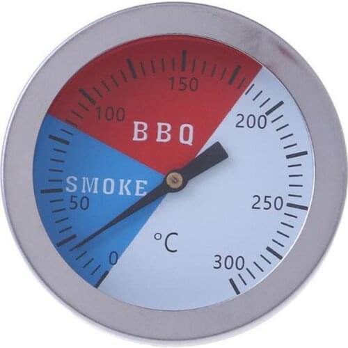 300 Degrees /100~550F Thermometer BBQ Smoke Grill Oven thermometer Temperature Tool Camp Outdoor Grocery Gauge BBQ N2B1