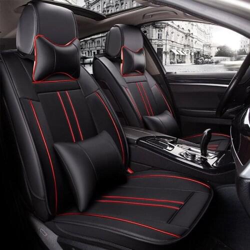 High-end fashion 3D stereoscopic leather car cushion, four seasons common seat cover, suitable for all general models