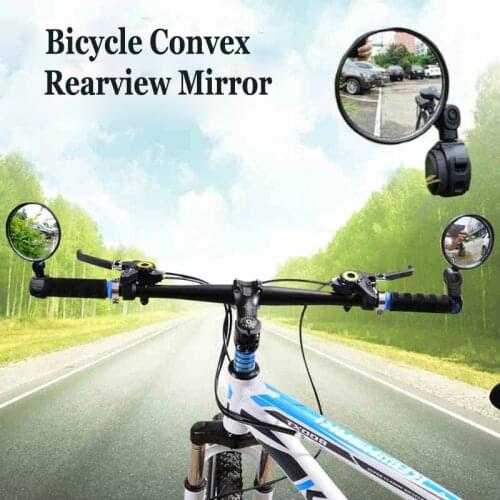 1 PCS Bicycle Adjustable Rearview Mirror Rearview Handlebar Mirrors Handlebar Back Eye Cycling Rear View Mirrors Accessories