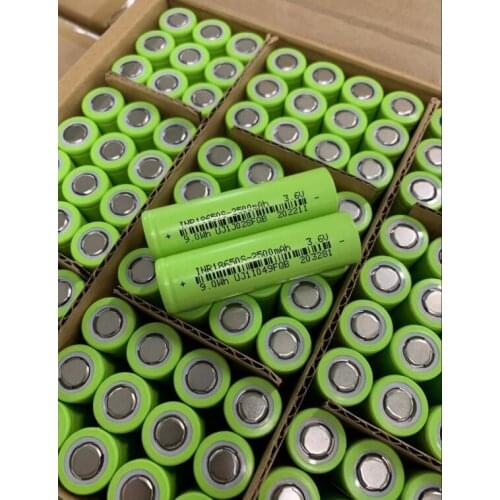 10PCS Lithium battery 18650 power 2500MAH 5C INR18650S INR 18650 3.6V Do electric car high-power battery pack