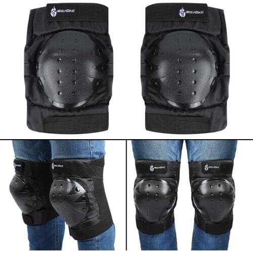 2Pcs Motorcycle Knee Protector Bicycle Cycling Bike Racing Tactical Skate Protective Knee Pads High Quality Motorcycle Protecto