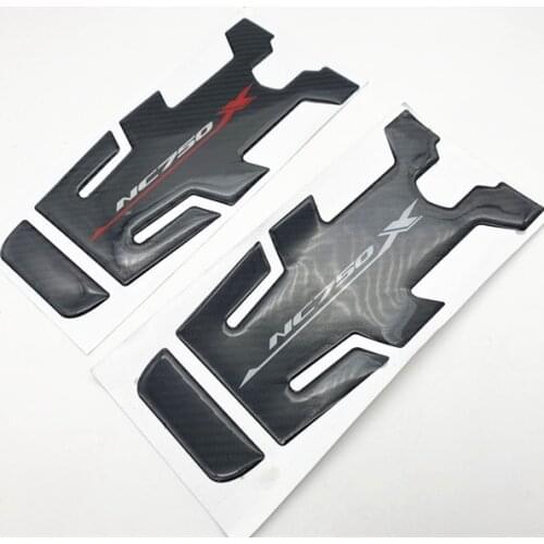 For NC750X NC700X Motorcycle Accessories Carbon Fiber Oil Fuel Gas Tank Pad Tankpad Decal Protector Sticker