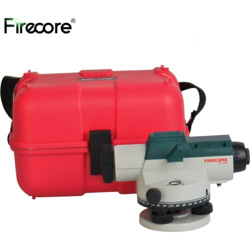 FIRECORE 32X Automatic Optical Level and Tripod Tower Ruler Accurate Levelling Height/Distance/Angle Measuring Tool(FC-32N)