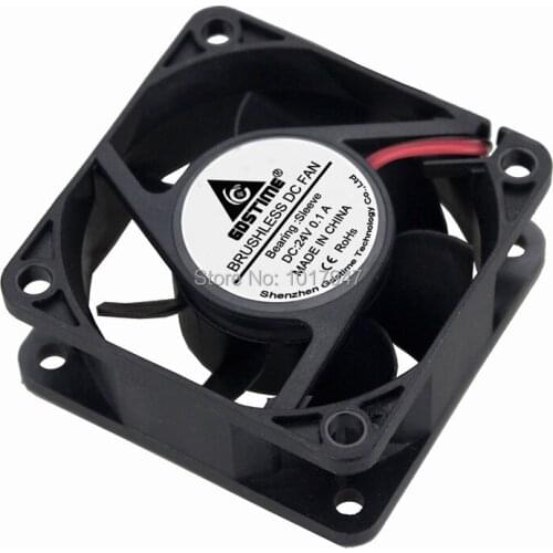 20 Pieces LOT Gdstime 24V 60mm 25mm 60x60x25mm DC Brushless Cooling Fan