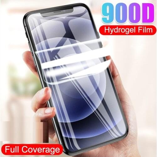 Full Cover Case For Asus Zenfone Max Pro M2 Hydrogel Film Screen Protector For Asus Zenfone Max Pro M2 ZB631KL Glass