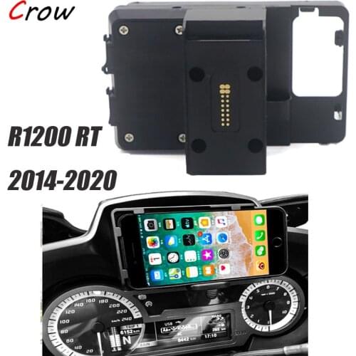 For BMW R1200RT R1200 RT 2014-2019 Mobile Phone USB Navigation Bracket Motorcycle USB Charging Mount For