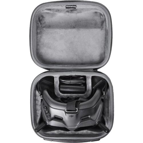 For DJI FPV Goggles V2 Bag Storage Portable Hard Case Leather Handle Shoulder Shock-proof Carrying Box Accessories For DJI FPV