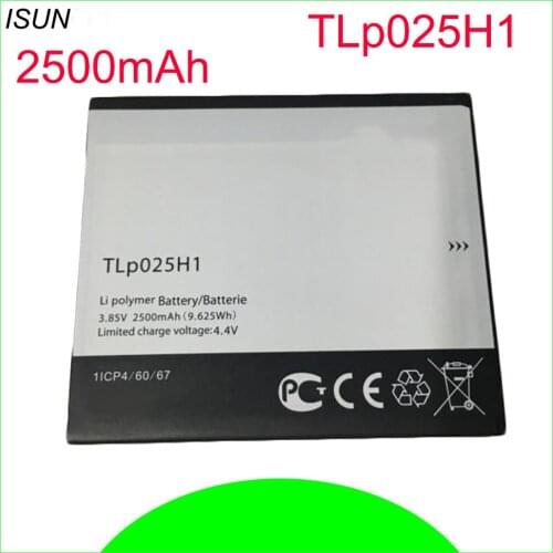 ISUNOO 2500mAh TLP025H7 TLP025H1 Battery For Alcatel OneTouch POP 4 OT-5051X OT-5051D 5051X 5051D 5051J 5051M Phone Batteries