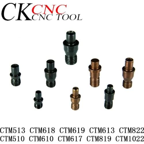 10pcs CTM513 CTM618 CTM619 CTM613 CTM822 CTM510 CTM610 CTM617 CTM819 CTM1022 Carbide Insert Shim Seats Tightening screw