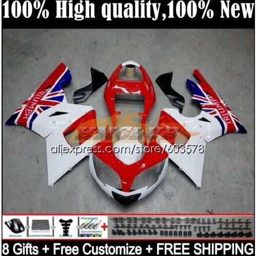 Body For Triumph Daytona600 Daytona 650 600 2002 2003 2004 2005 37CL.21 Daytona650 Daytona 600 02 03 04 05 Fairing Red white
