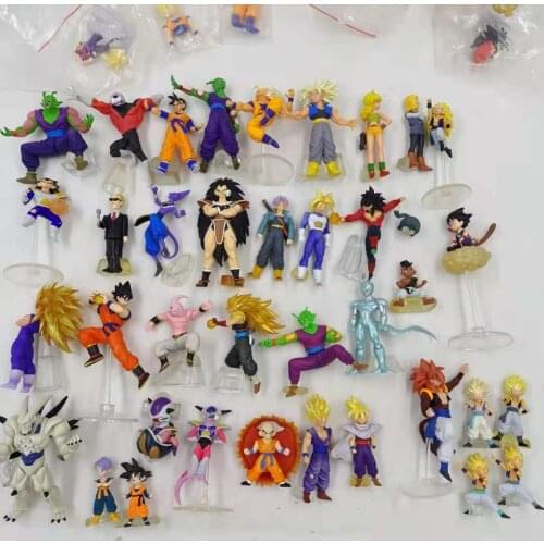 Bandai Dragon Ball HG DG Super Gacha Doll Goku Raditz Piccolo Vegetajv Gui Majinbuu Figure Rare Limited Model Some Minor Flaws