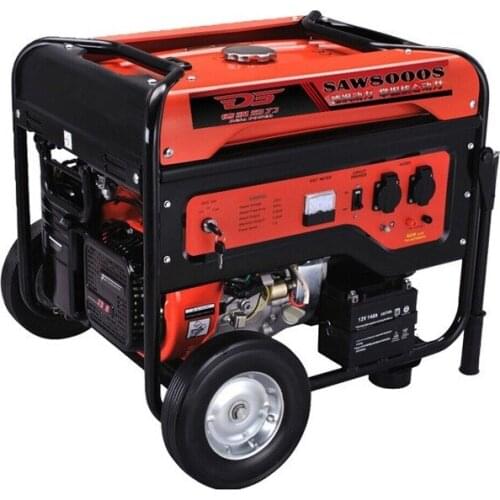 8KW small gasoline generator single-phase generator construction backup gasoline generator 220V voltage
