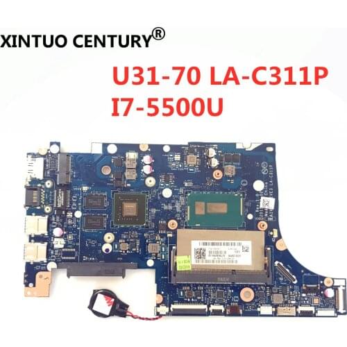 For Lenovo IdeaPad U31-70 AIVS3/AIVE3 LA-C311P Laptop motherboard original mainboard I7-5500U GT920M Fully Tested High quality