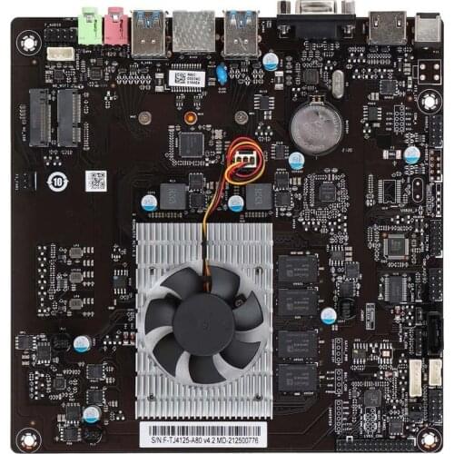 J4125 Main Board Embedded Dual-Core Dual-Threaded 2.58GHz DDR3 Thin ITX All-In-One Low-Power Industrial Computer Motherboard