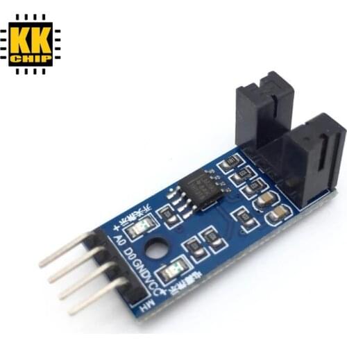 Slot Type IR Optocoupler Speed Sensor Module LM393 For Arduino Groove Coupler Sensor 3.3V-5V Connect Relay Buzzer Module
