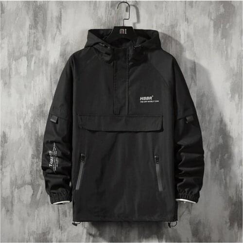 Men Jackets And Coats Loose Streetwear
