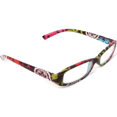 Striped Reading Glasses Presbyopia Resin Lens Eyeglasses With Bag +1.0~+4.0