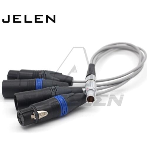 Atomos 10Pin to XLR Breakout Audio Input Cable for Shogun Recorder/Monitor