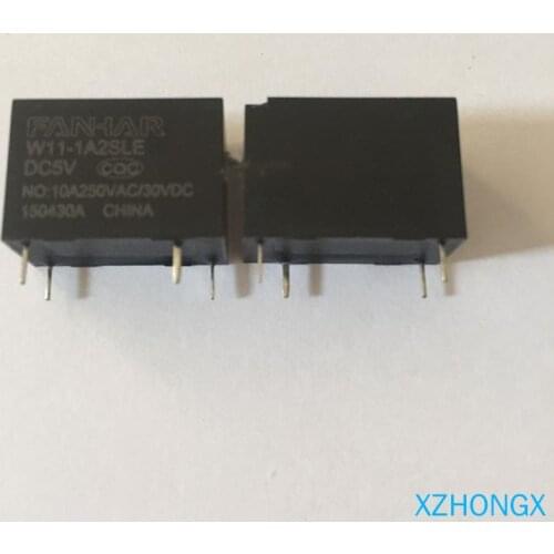 Relays W11-1A2SLE DC5V W11-1A2SLTE 32FA 32F-1A-5V-10A