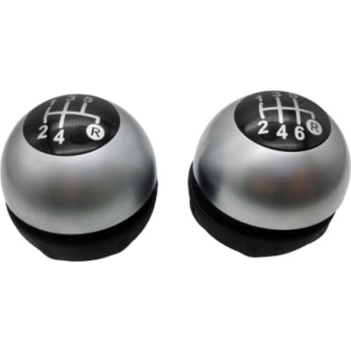 5 Speed 6 Gear Car Shift Knob Gear Knob Leather Boot For Fiat 500 Car Styling Accessories
