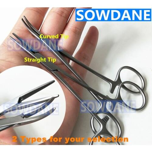 Dental Oral Care Orthodontic Mosquito Needle Holder Extra Fine Beak Straight/Curved Tip Tool
