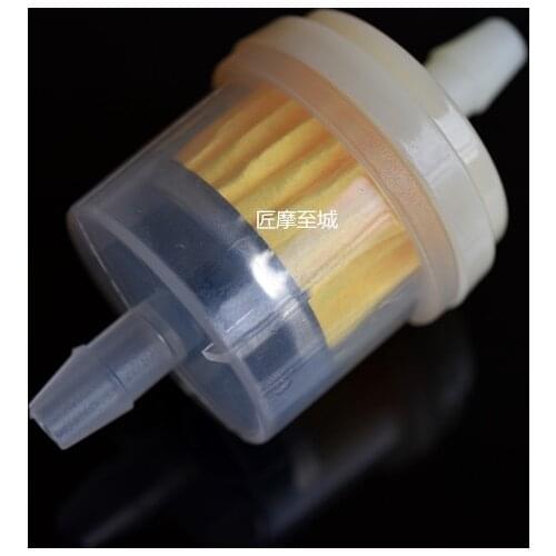 Universal Motorcycle Gasoline Gas Fuel Gasoline Oil Filter For Scooter Motorcycle Moped Scooter Dirt Bike ATV Fuel Filter
