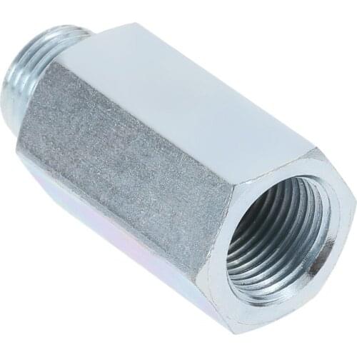 Inlet Hole 3mm M18x1.5 Oxygen Sensor O2 Lambda Sensor Extender Spacer 5%Power Speed Stainless Steel for Decat Hydrogen Zinc Plat