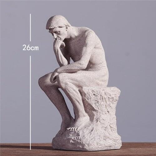 Vintage Nordic Creative Sculpture Decoration Bar Cafe Modern Minimalist Home Decoration Craft Accessories Garden Decor