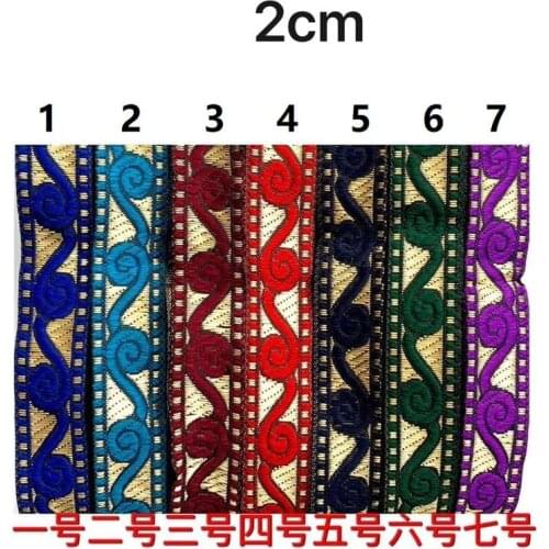2cm folk style ribbon, nation style ribbon,ethnic style ribbon,diamond pattern ribbon,DIY ribbon,shininng ribbon,QC0603A