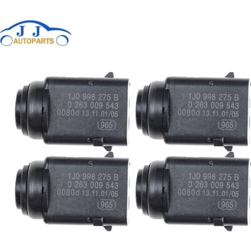 YAOPEI 4PCS FOR VW TOUAREG PARKING AID REVERSING ULTRASONIC SENSOR FRONT / REAR 1J0998275B