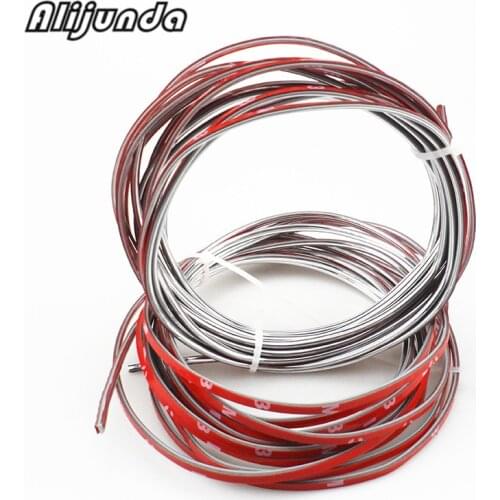 5M * 4mm Car Interior Styling Car DIY Decoration Strip Line Sticker for Hyundai ix35 iX45 iX25 i20 i30 Sonata,Verna,Solaris