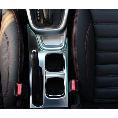 Car ABS Chrome Interior Water storage Box Cover Car Accessories LHD For Suzuki Vitara Escudo 2015 2016