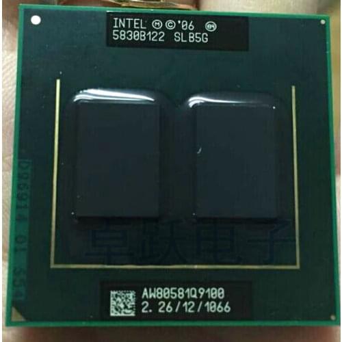 Free shipping lntel quad core Q9100 SLB5G 2.26G 12M PGA original official version of Q9000 Q9200 QX9300 CPU workstation