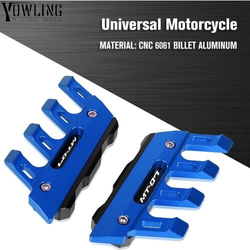 For Yamaha MT-07 MT 07 mt07 FZ07 2014-2020 2019 2018 Motorcycle Front Fender Side Protection Guard Mudguard Sliders