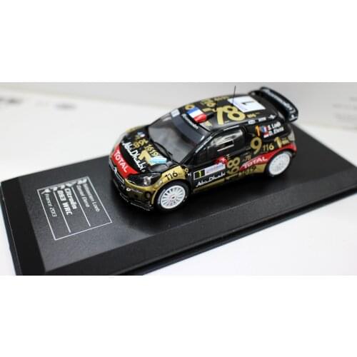 I XO 1:43 Citrro en DS3 FRANCE WRC 1 boutique alloy car toys for children kids toys Model gift Original box