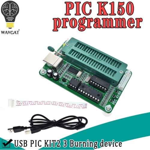 1SET PIC Microcontroller USB Automatic Programming Programmer K150 + ICSP Cable