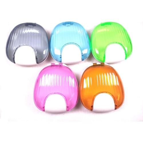 10pcs/Lot Dental Orthodontic Invisible Braces Storage Box Plastic Retainer Case