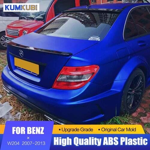 Fit For Benz C-class W204 C180 C200 C280 C300 C260 Roof Spoiler 2007-2013 ABS Car Rear Wing Tail Spoiler For Benz W204 Spoiler