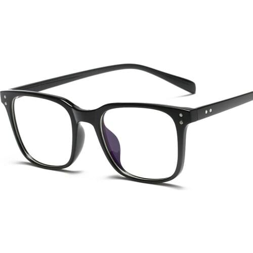 Gafas Sunglasses Women Anti-Blue Light Glasses Flat Mirror Ultra Light Glasses Frame Men and Women Computer Glasses Durable