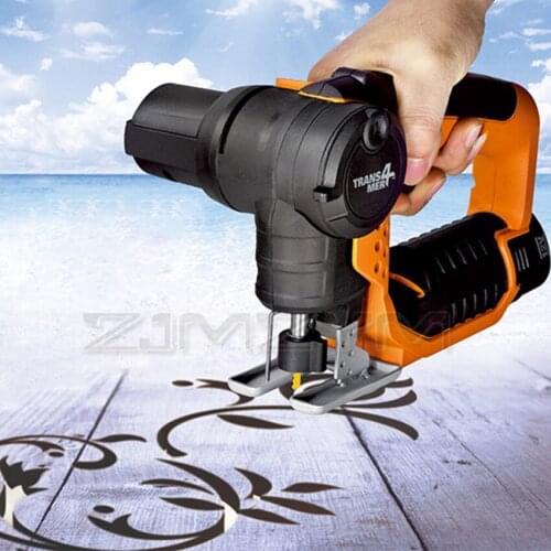 WX540.8 Small Electric Jigsaw Multi-Function Reciprocating Saw Jig Saw Portable Electric Saw Woodworking Cutting Power Tools 12v