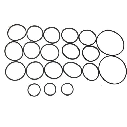 20pcs Mixed transmission belt for cassette deck Walkman belt Pulley tape Recorder motor