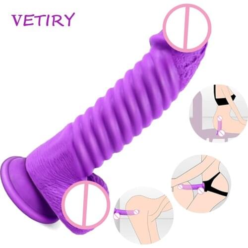 8inch Long Dildo Large Penis Strong Suction Cup Dick Toy for Adult G-spot Orgasm Sex Toys for Woman No Vibrator Strapon Dildo