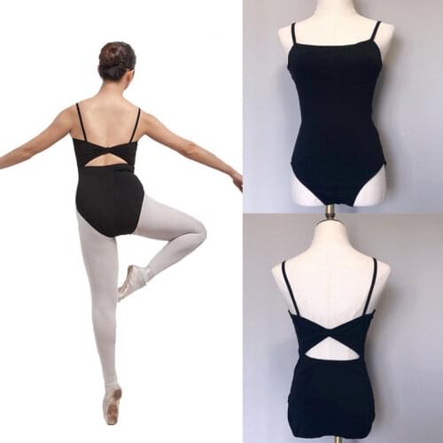 Ballet dancewear, Professional Adult Ballet Dance Cotton Leotard Dancewear Costume Gymnastic Leotards. Free cup