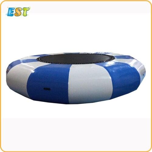 Free Shipping High Quality Durable 5m Inflatable Water Trampoline with 0.6MM PVC Tarpaulin