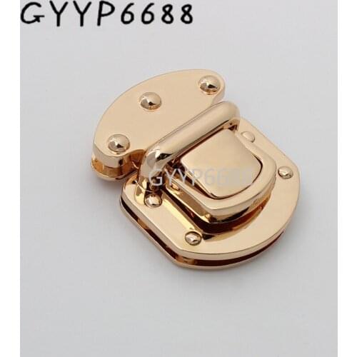 1set 10sets 49*40mm Lock cabinet backpack OVAL lock handbags buckle bag buckle bag buckle buckle luggage accessories